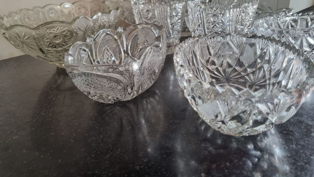 Набор Хрусталь Чехия Саратовский Новый