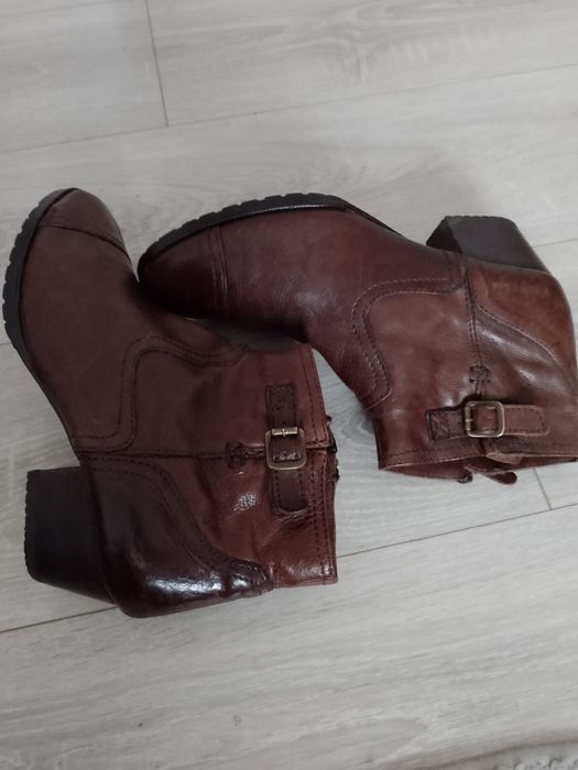 Ghete de piele Massimo Dutti 40,5-41 cm