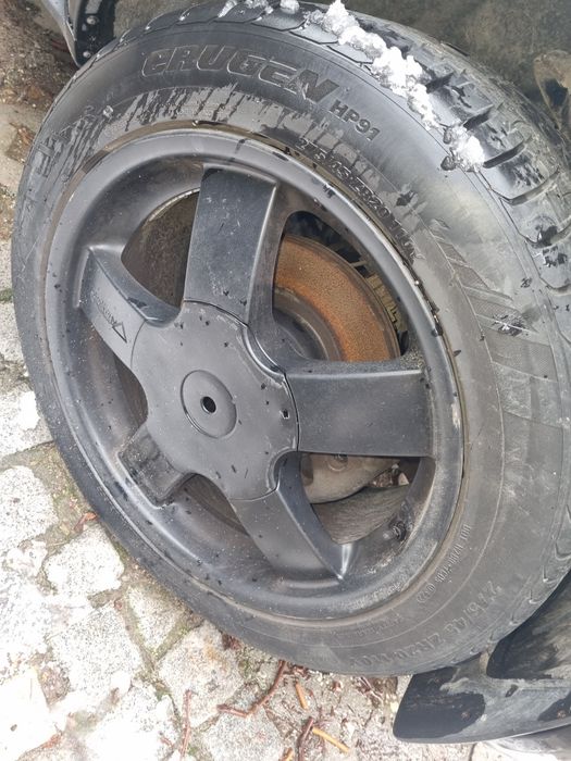 20 цола джанти от нисан Мурано с летни гуми на един сезин