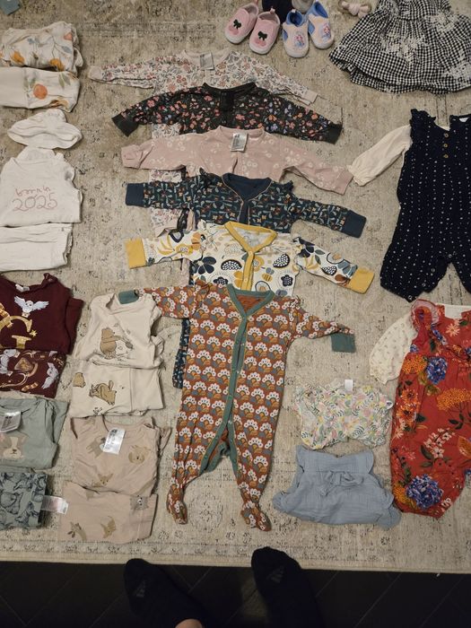 Lot haine Bebe marimea 68 HM Next Zara