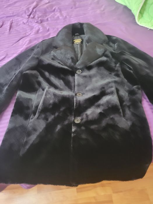 Шуба мутон мужская размер 52