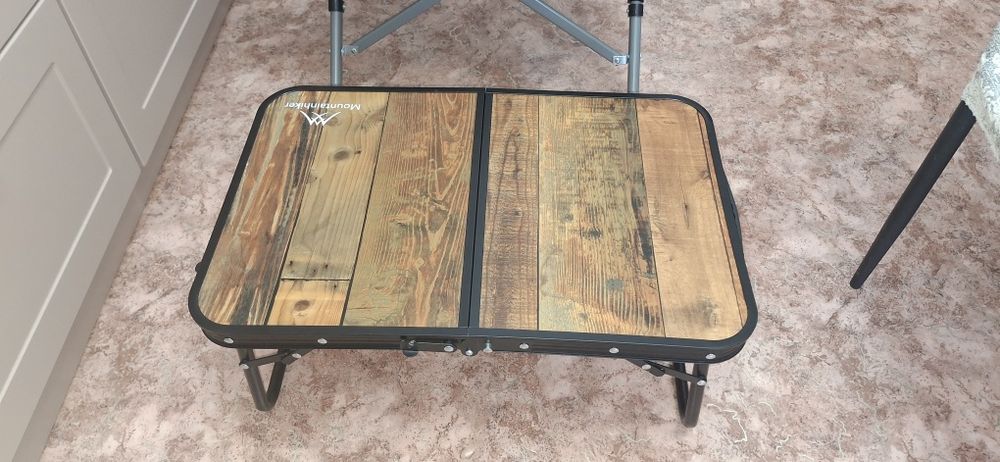 Походный кресло с мини столом