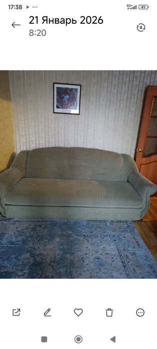 Отдам диван  бесплатно