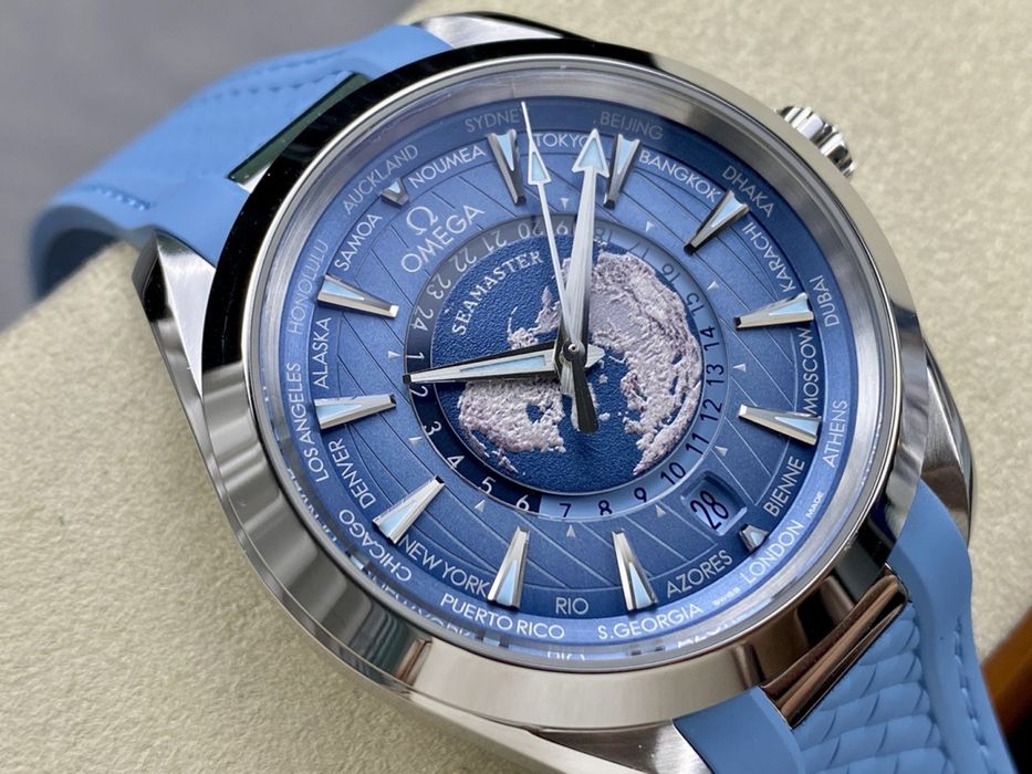 Ceas Omega Seamaster Aqua Terra Worldtimer -Full Box
