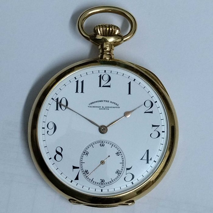 VACHERON CONSTANTIN pocket, 1912-1914г., Gold 18k,