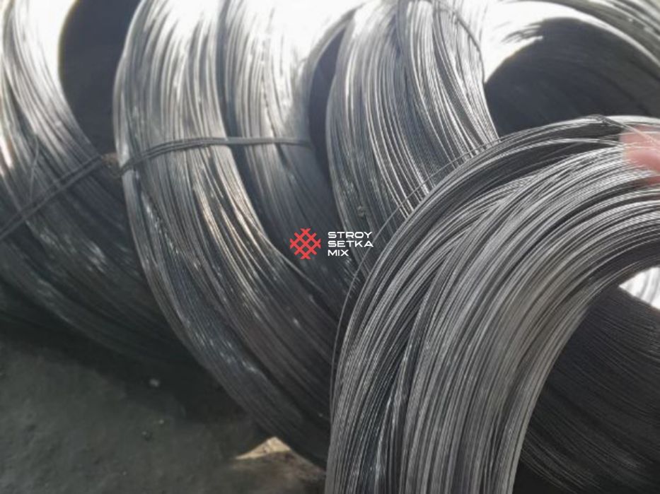 Вязальная Проволока Гладкая Обожженная проволока Оцинкованная
