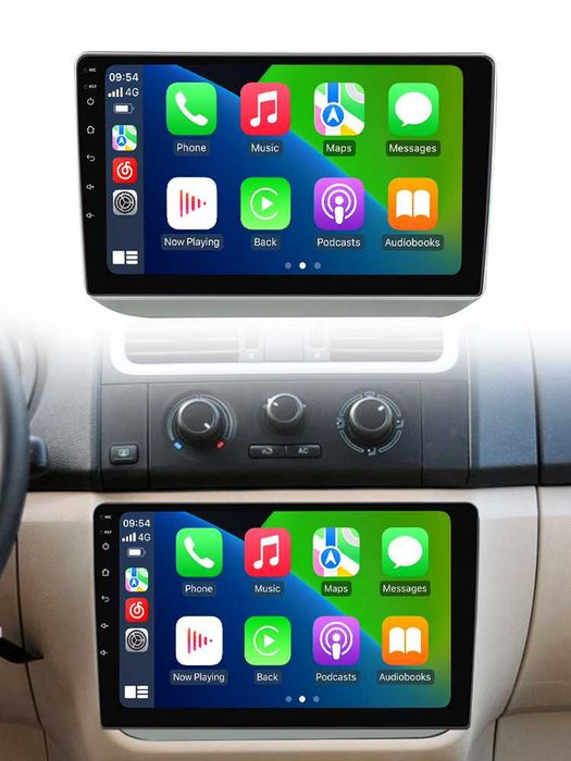 Navigatie Android 14 Skoda Fabia 2 2007-2014 1/8 Gb CarPlay + CAMERA