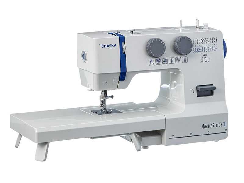 Tikuv mashinasi CHAYKA MasterStitch 111 2 YIL KAFOLAT