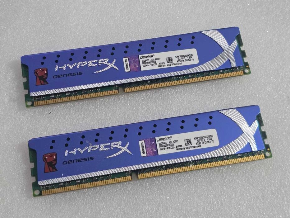 Kit memorie RAM PC Desktop Kingston HyperX Genesis 8GB (2x4GB) DDR3 1600MHz CL9 1.65V Dual Channel