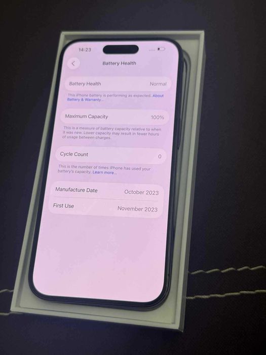 Iphone 15 PRO 128 GB - 100% VIATA BATERIEI