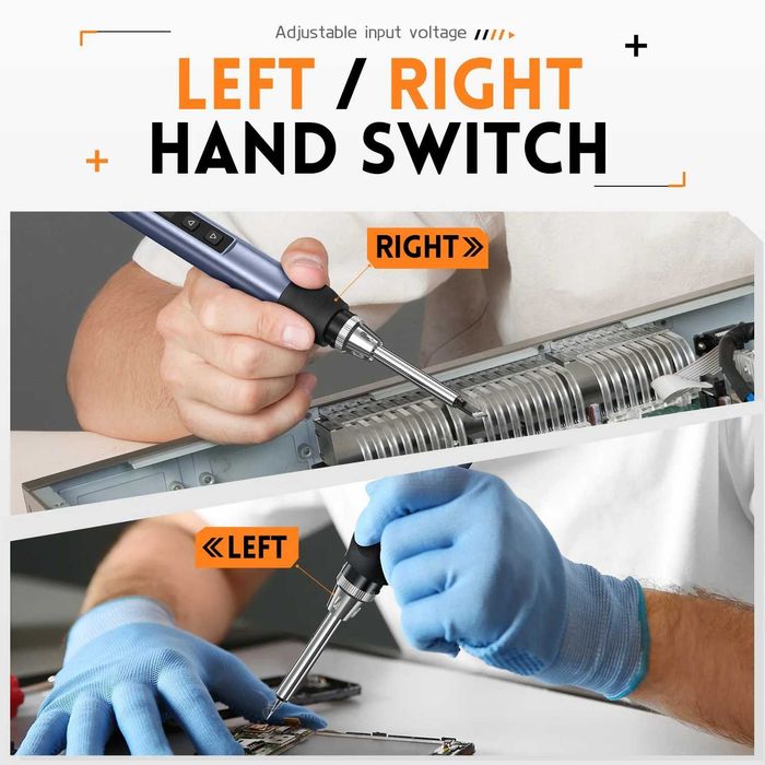 USB поялник PD 65W интелигентен с регулируема температура КИТ2