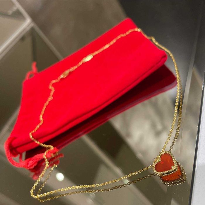 Van Cleef & Arpels VCA Sweet Alhambra Heart Дамско Колие