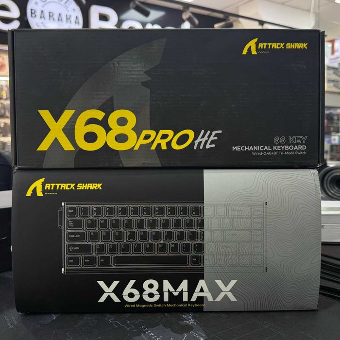 A28 electronics-  клавиатуры Attack Shark в ассортименте