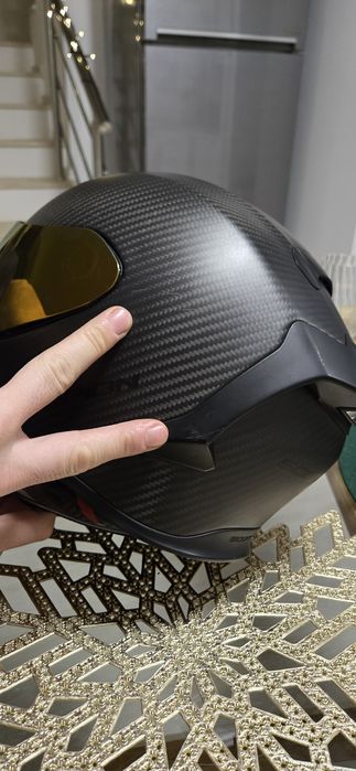 Casca Scorpion Exo R1 carbon marimea S