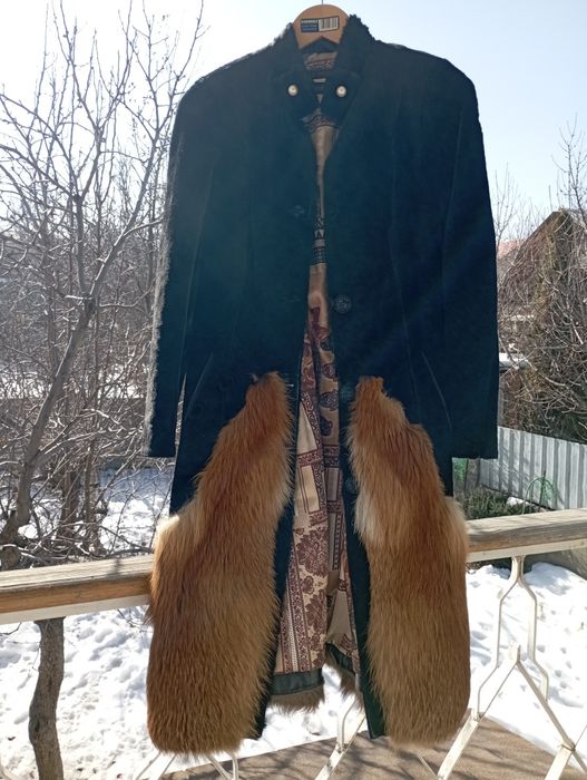 Шикарные меховые шуба и шапка!