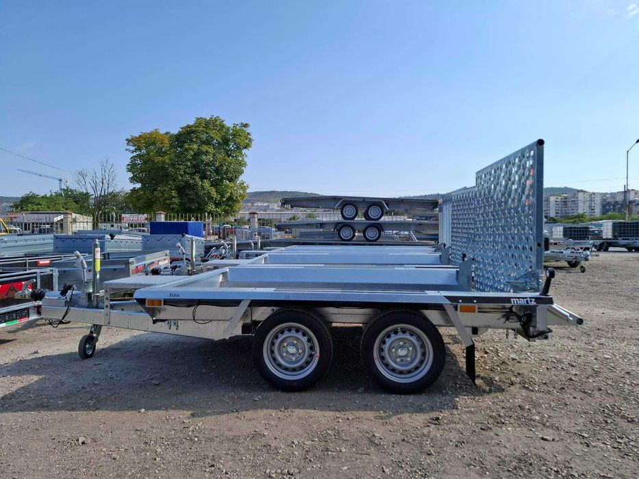 НОВО ремарке за строителна техника MATZ BAU-3 260/2 S 2700KG