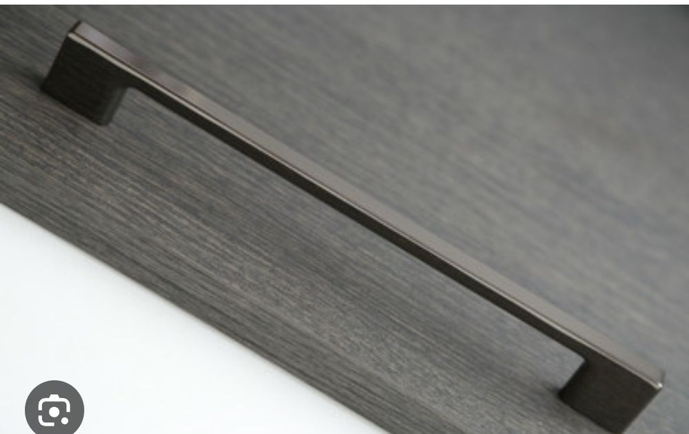 Ручки для шкафчиков графит 8 шт