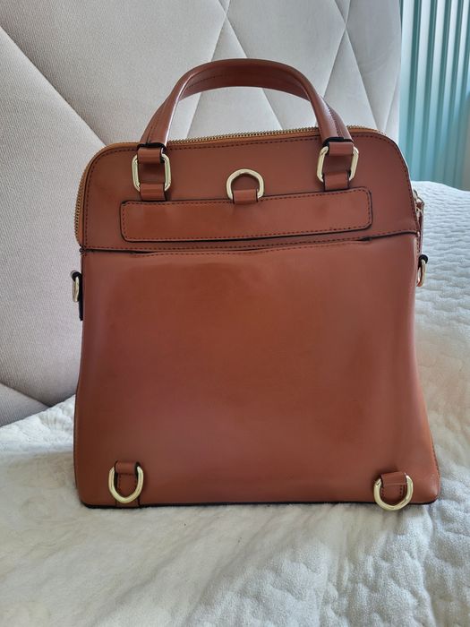 Кожаная сумка женская