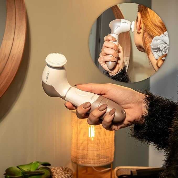 Четка за почистване на лице и тяло 9 в 1 Cecotec FaceCare Total Clean