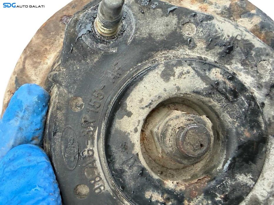 Amortizor Complet cu Arc si Flansa Dreapta Ford Focus 1 1.6 Benzina 1998 - 2004 Cod 98AG-3K155-AF [LC3463]