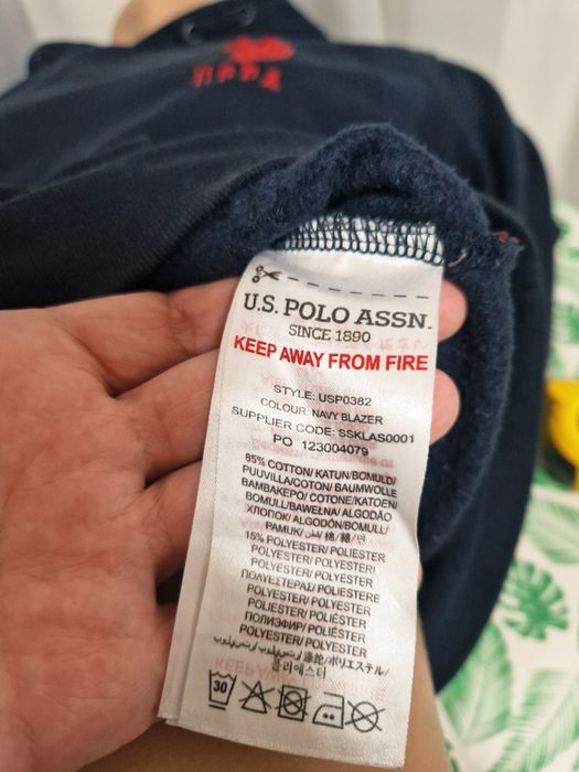 Hanorac baieti U.S polo