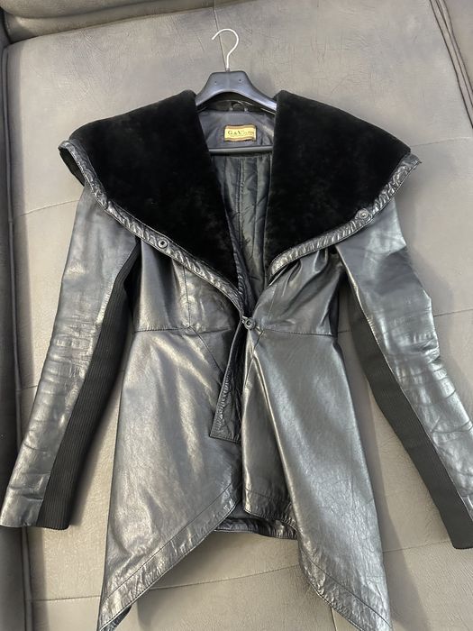 Яке от естествена кожа