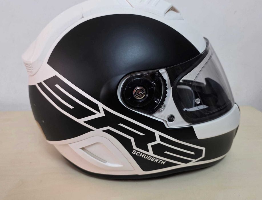 Casca moto Schuberth SR2, marimea XL, viziera clara, schimb