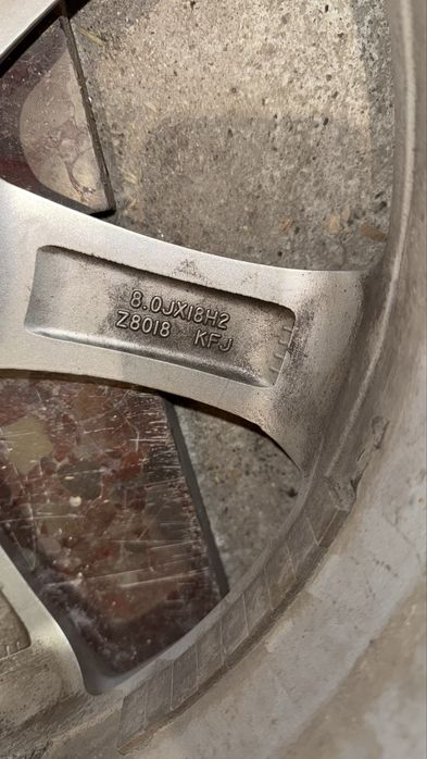 Лети джанти с зимни гуми 18 цола 5х112