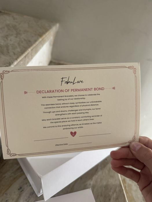 Комплект за постоянни гривни FabuLove (Permanent Bracelet Kit) – чисто нов