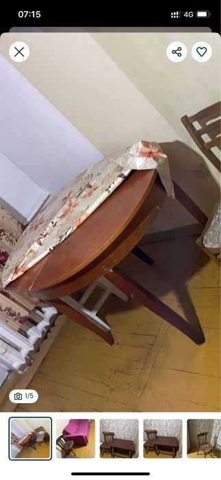 Продам раздвижной стол ( без удлинителя)