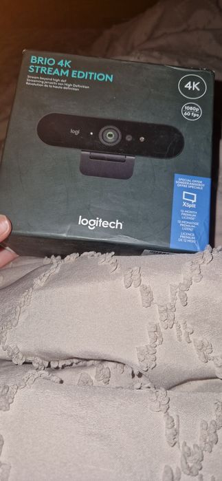 Camera web Logitech Brio 4k, nouă, sigilata
