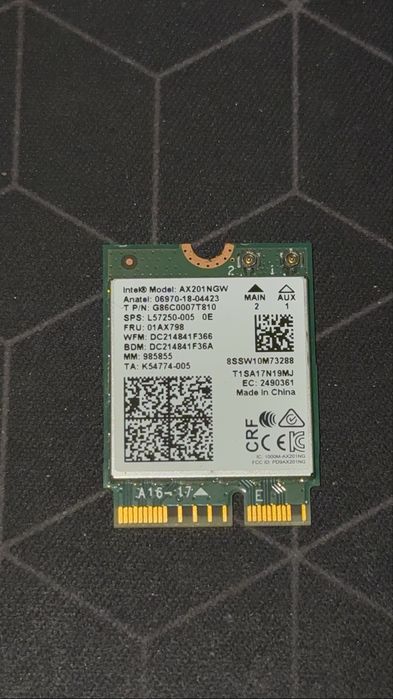 Pachet Componente Acer Nitro N50-620: Placă de Bază LGA 1200 B560 + Cooler + Placă Wi-Fi 6 Intel