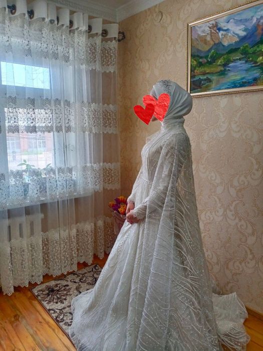 Свадебное белое платье