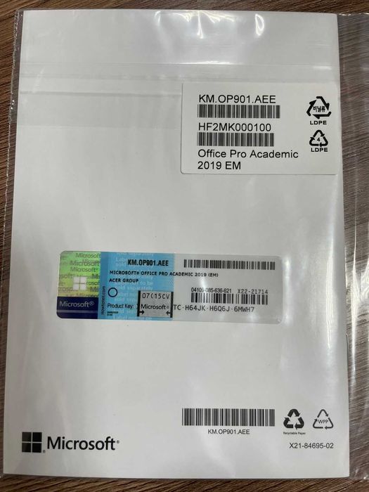 Microsoft Office Pro Academic 2019 (em)