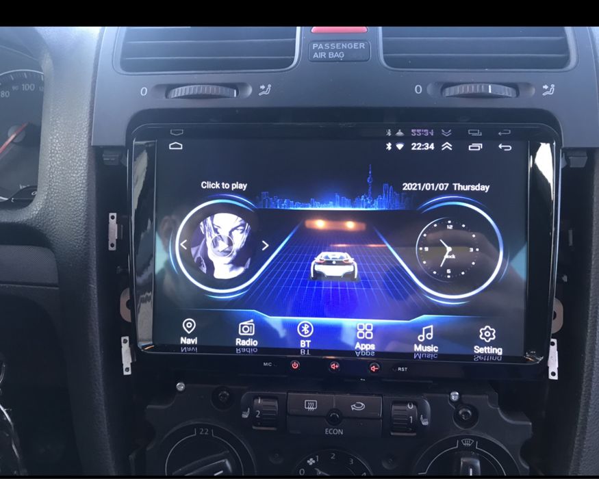 Navigatie Android VW,SEAT,SKODA 1 gb RAM NOUA