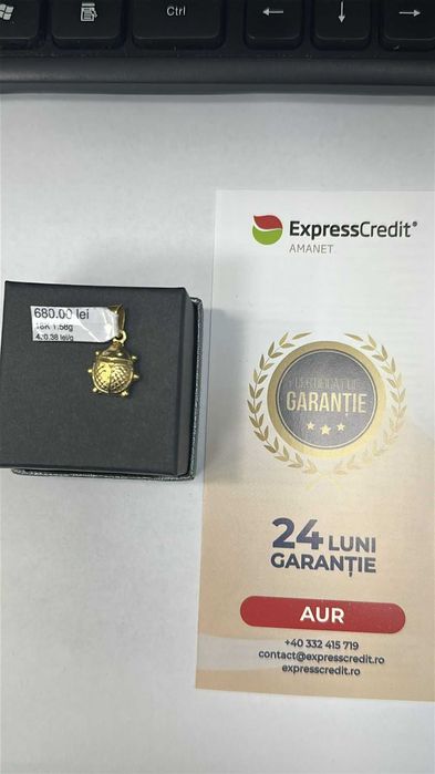 Pandantiv aur 18K 1.58 gr (Ag45 B.11355.8.42)