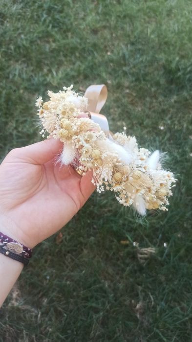 Coronițe flori naturale uscate