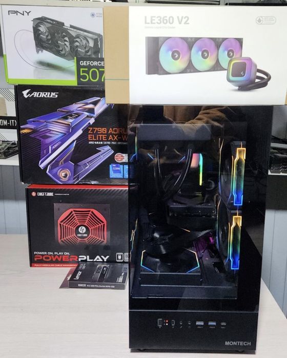 Игровой ПК i5-14600kf / RTX 5070 / DDR5 32GB