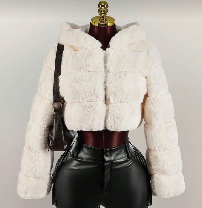 Пухкаво палто ново