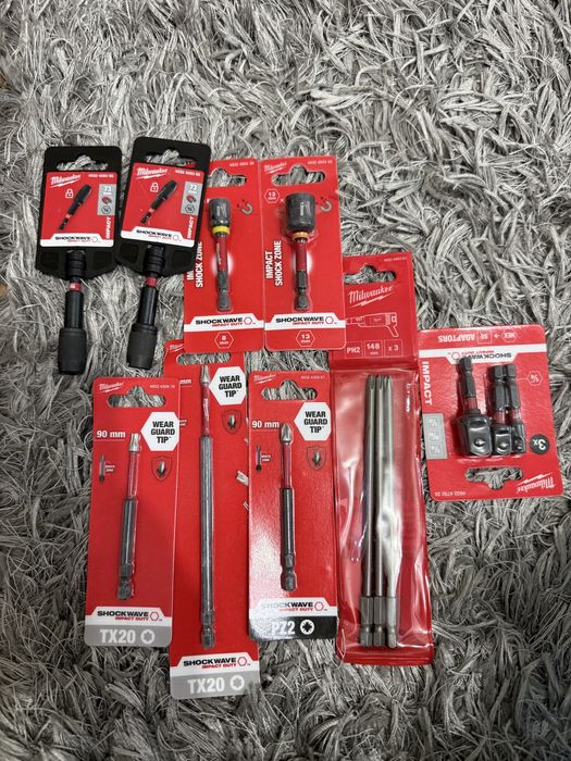 Milwaukee Prelungitor,bit,impact ,cuter