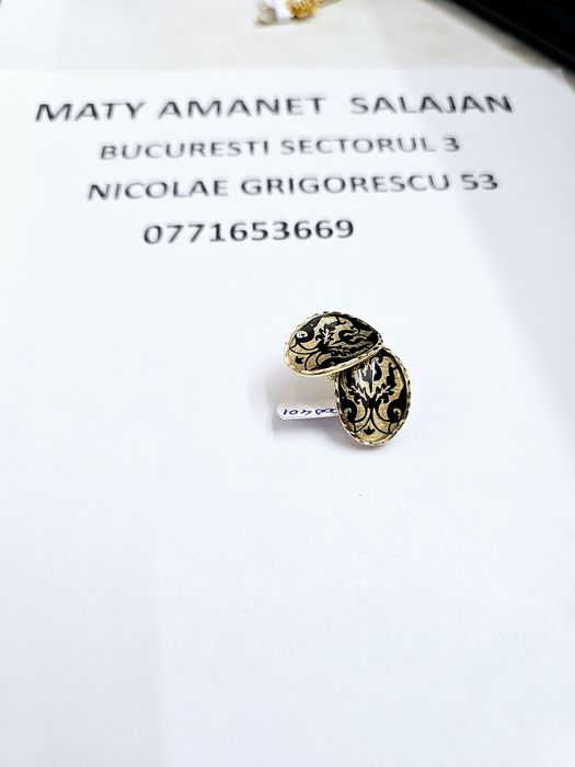 Vand cercei din aur 14 k 7.2 g cod 401