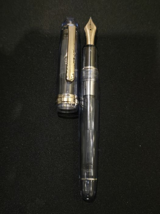 Японская перьевая ручка Platinum #3776 Motosu Demonstrator, золотоКолл