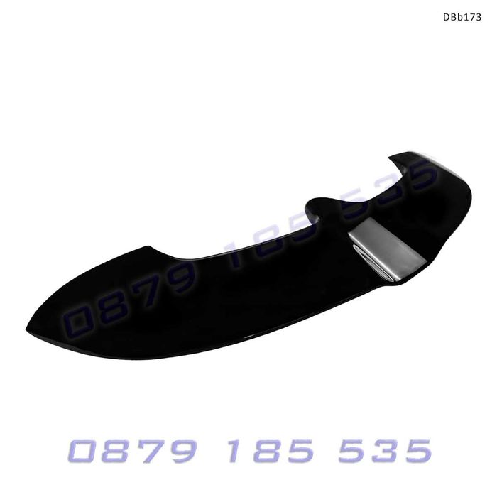 Спойлер за багажник BMW Mini One F55 F56 2014-2024, черен гланц - DBb173 тунинг задно крило покрив мини оне
