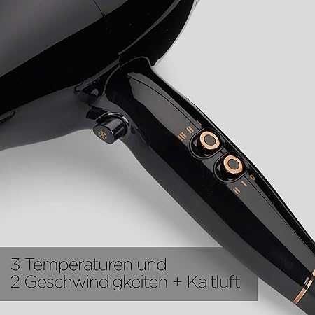 Сешоар за коса BaByliss Pro Power 2300 W, AC мотор, йонна технология D5245E