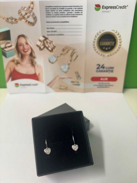 Cercei Aur 14k 1.60g (B61282.1-Tatarasi) Garantie 2 ani- 695lei