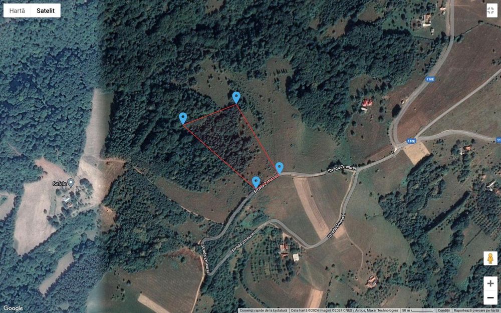 De vanzare 16250 mp teren Sinteu