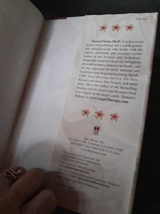 RARA Doreen Virtue Archangels and ascended masters. ORIGINALA ED LUX