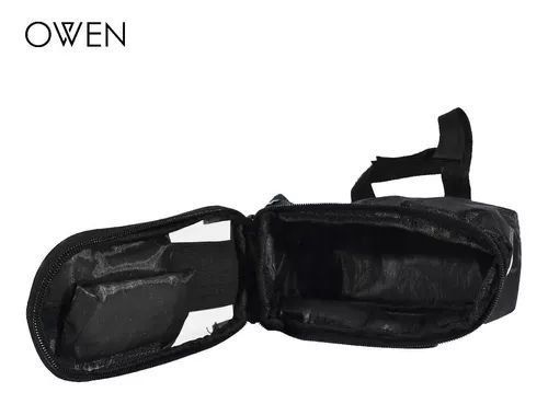 Вело-сумка с карманов под телефон на раму велосипеда.