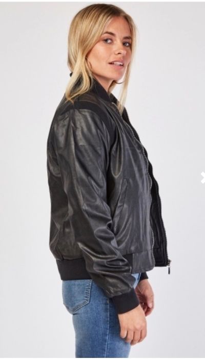 Дамско кожено яке от еко кожа