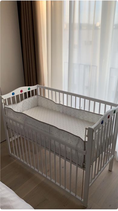 Protectie patut ikea Lenast